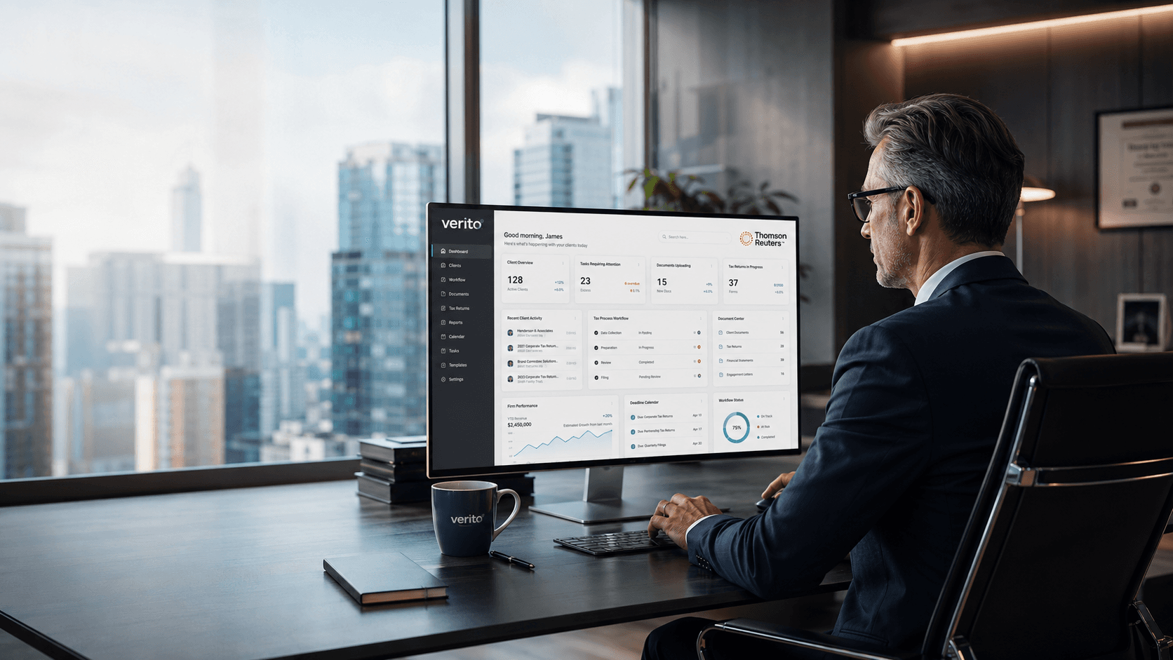 Thomson Reuters CS Professional Suite running on Verito cloud hosting