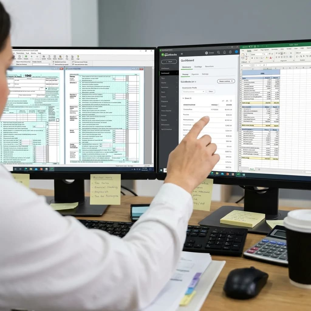 Multiple tax and accounting applications running together