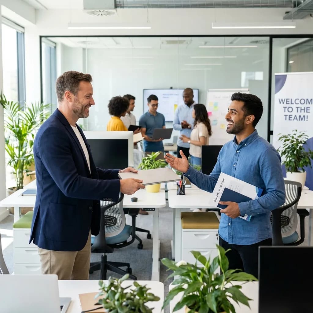 Growing team collaborating on tax software