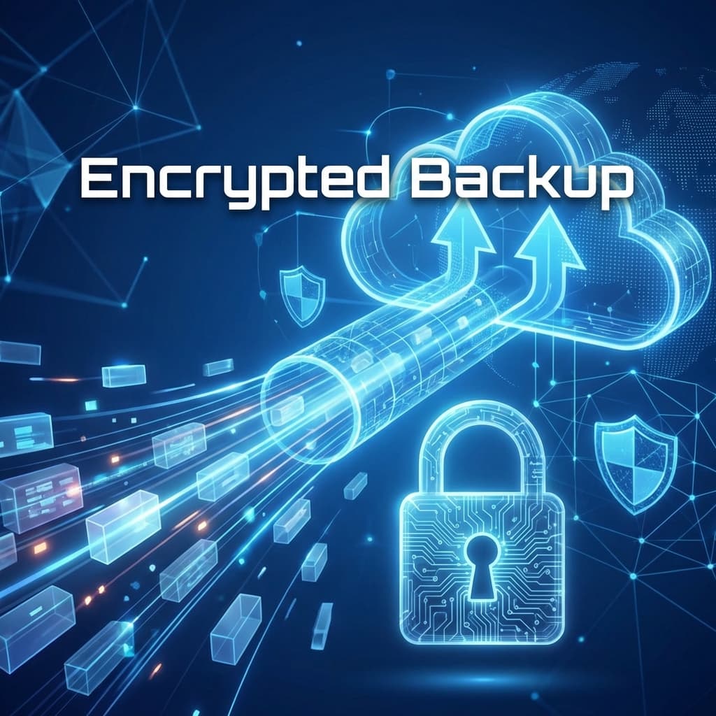 Managed cloud backup system