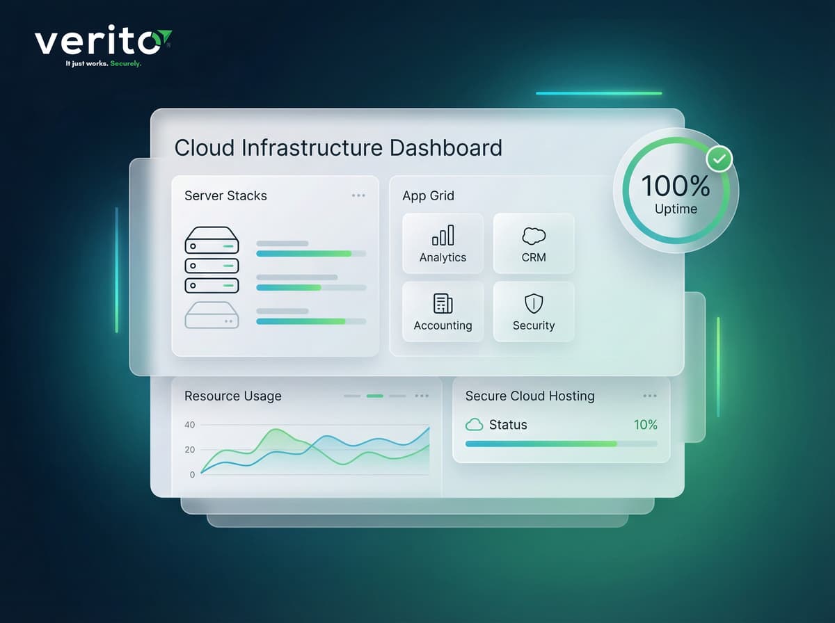 Cloud hosting dashboard