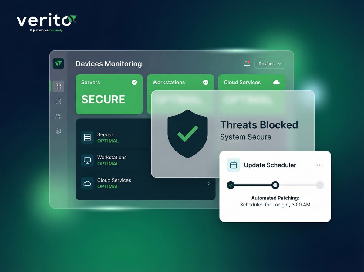 Managed IT dashboard