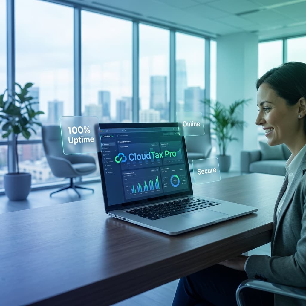 Tax software hosted on Verito dedicated server