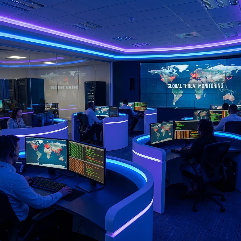 24/7 Security Operations Center monitoring