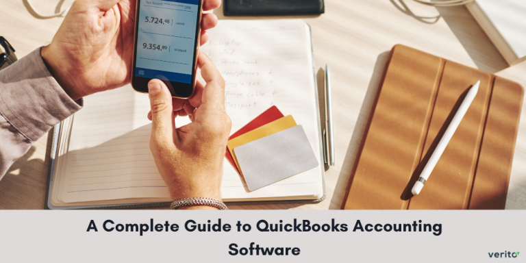 A Complete Guide To QuickBooks Accounting Software - Verito ...