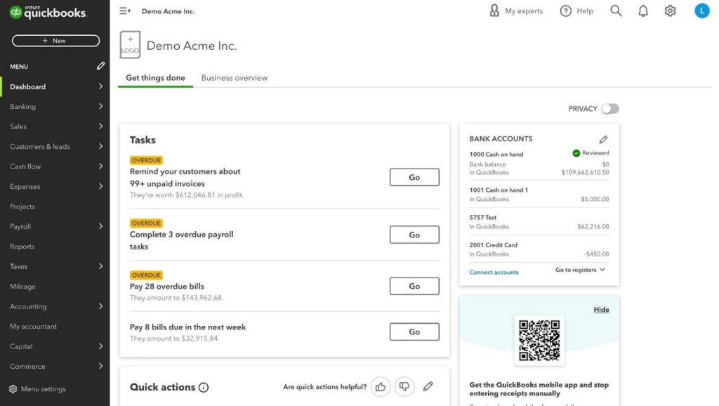 QuickBooks Online (QBO) - Key QuickBooks Versions At A Glance