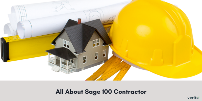 All About Sage 100 Contractor