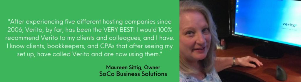 Maureen Sittig Client Success Story Verito