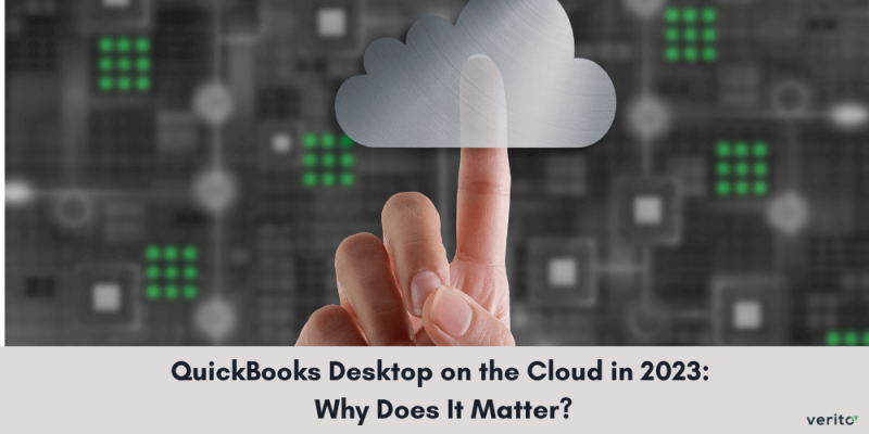QuickBooks Desktop on the Cloud - Verito Technologies