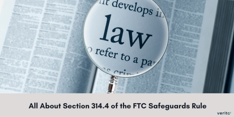 Section 314.4 - FTC Rule - Verito Technologies