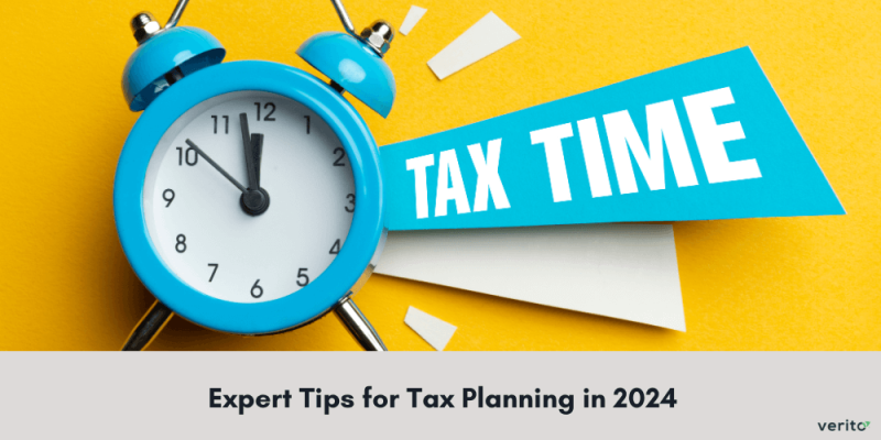 Tips for Tax Planning in 2024 - Verito Technologies