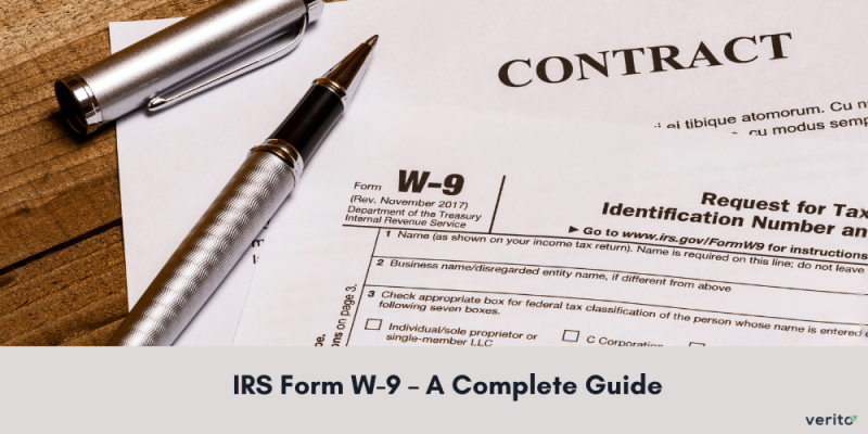 IRS Form W-9 - Verito Technologies