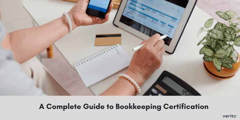 Guide to Bookkeeping Certification - Verito Technologies