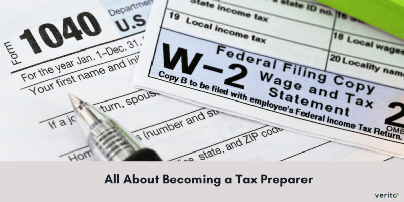 How to Become a Tax Preparer - Verito Technologies