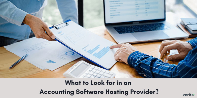 Accounting software hosting provider