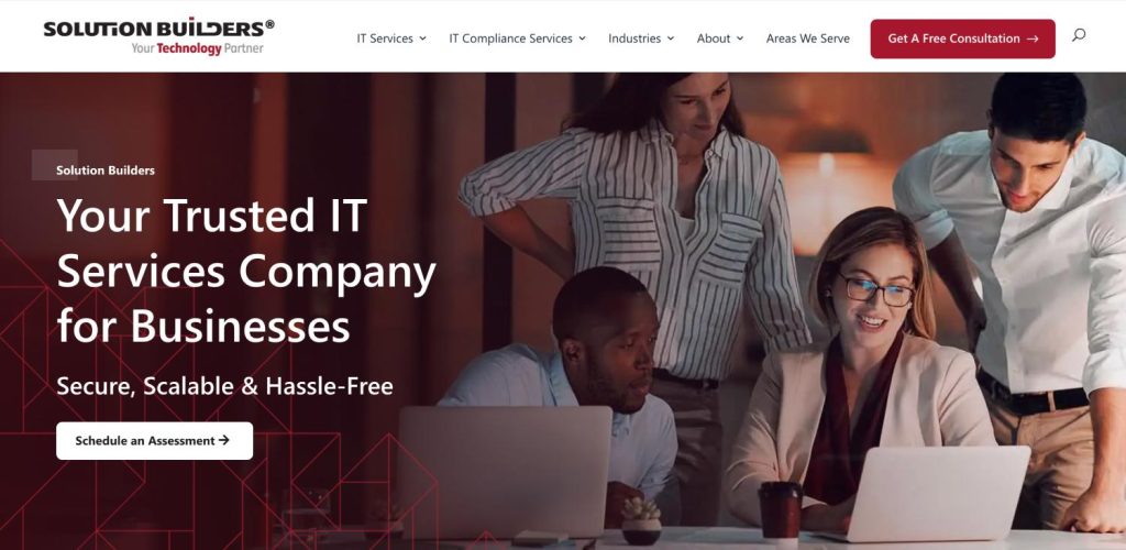 Solution Builders - homepage