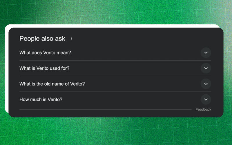 Verito Technologies vs. Verito Car