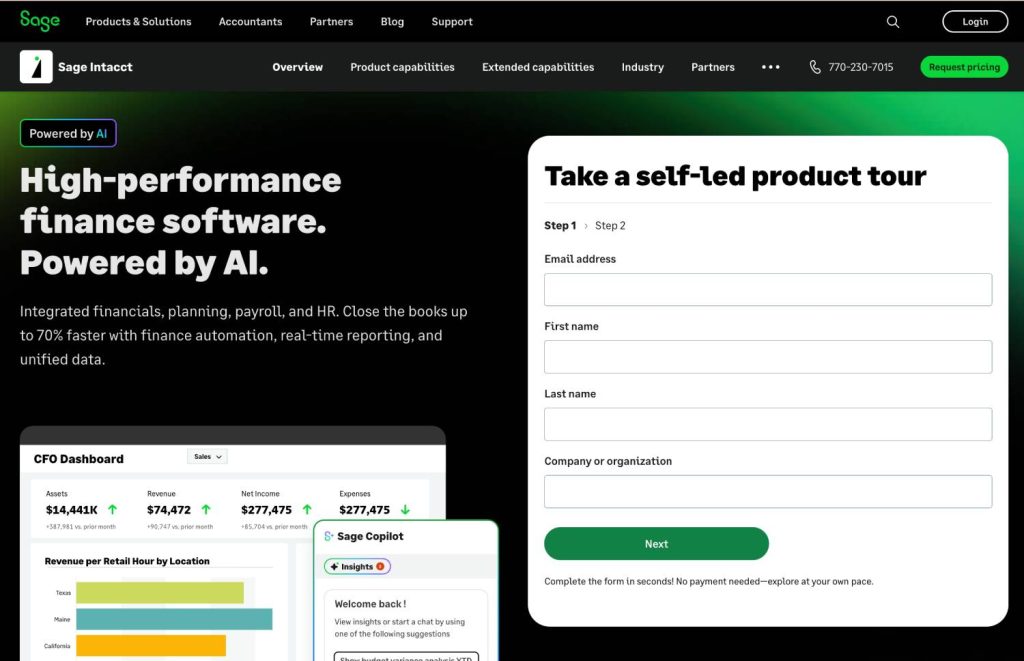Sage Intacct - Comparative Analysis of Top Accounting Software for US Companies