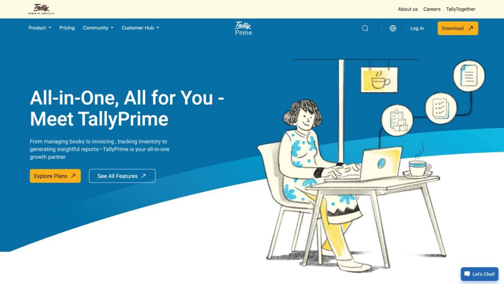 TallyPrime (U.S. Version) - Comparative Analysis of Top Accounting Software for US Companies