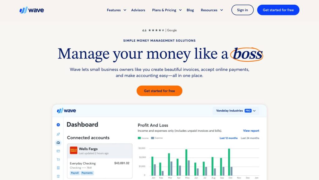 Wave Accounting - Comparative Analysis of Top Accounting Software for US Companies