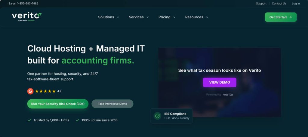 12. Verito + Your Accounting and Tax Software (Infrastructure and IT Foundation)