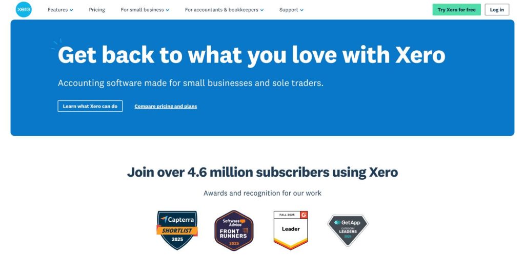 3. Xero (Cloud GL Option)
