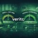 Benchmark comparison showing IT security risks in small law firms versus federal compliance standards, highlighting low-security legal cloud hosting against high-security tax-grade infrastructure by Verito