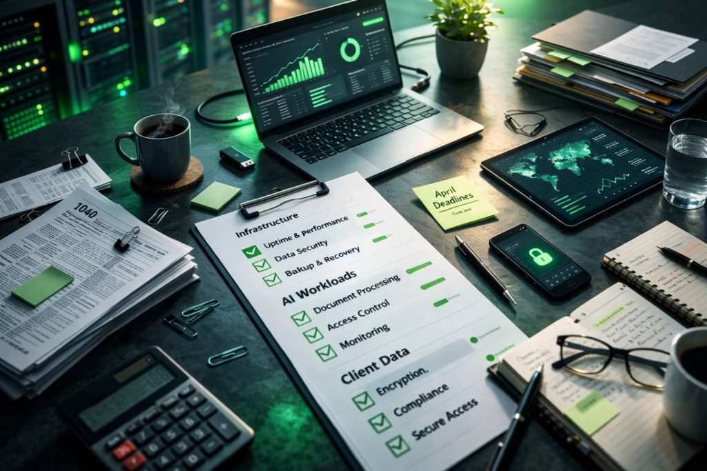 IT and Infrastructure Checklist for Tax Season 2026