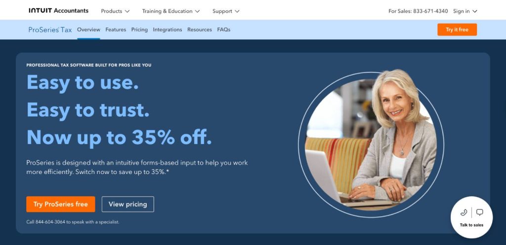 ProSeries Professional_ Intuit Ecosystem and Complex Entity Coverage