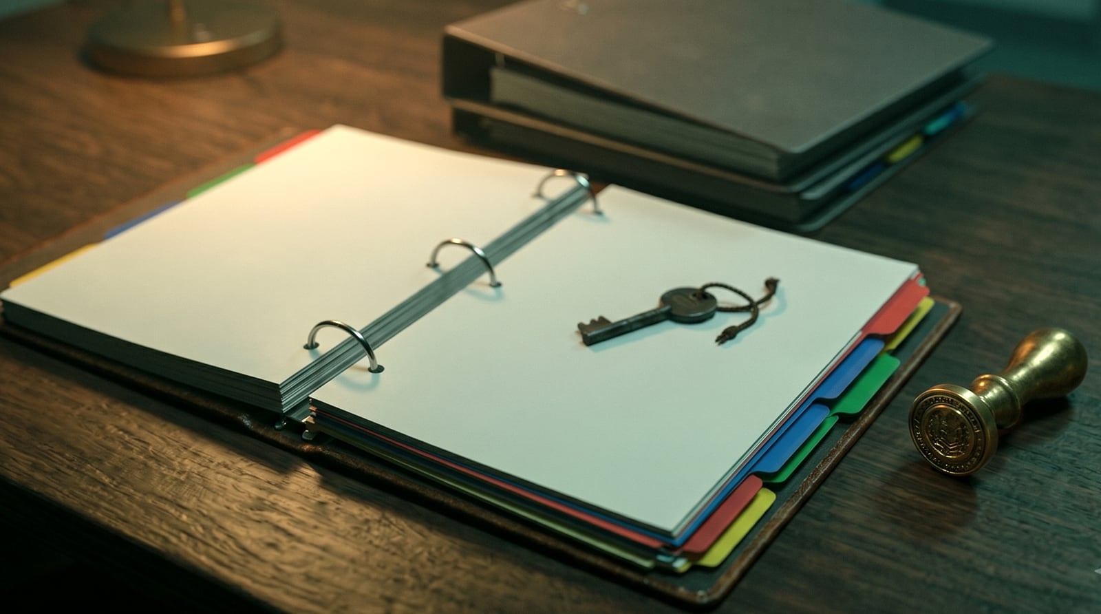 WISP compliance binder and wax seal cinematic visual | Verito