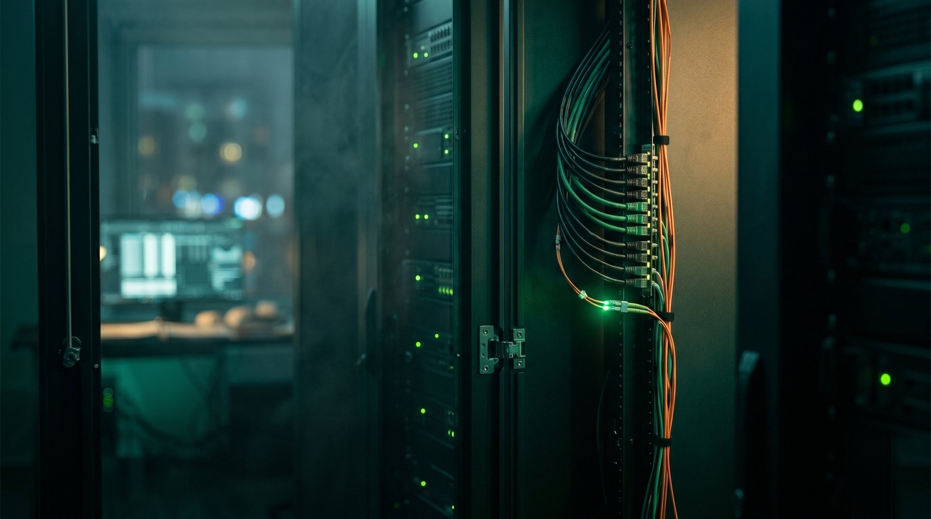 Hosted QuickBooks Desktop dedicated server infrastructure cinematic visual | Verito