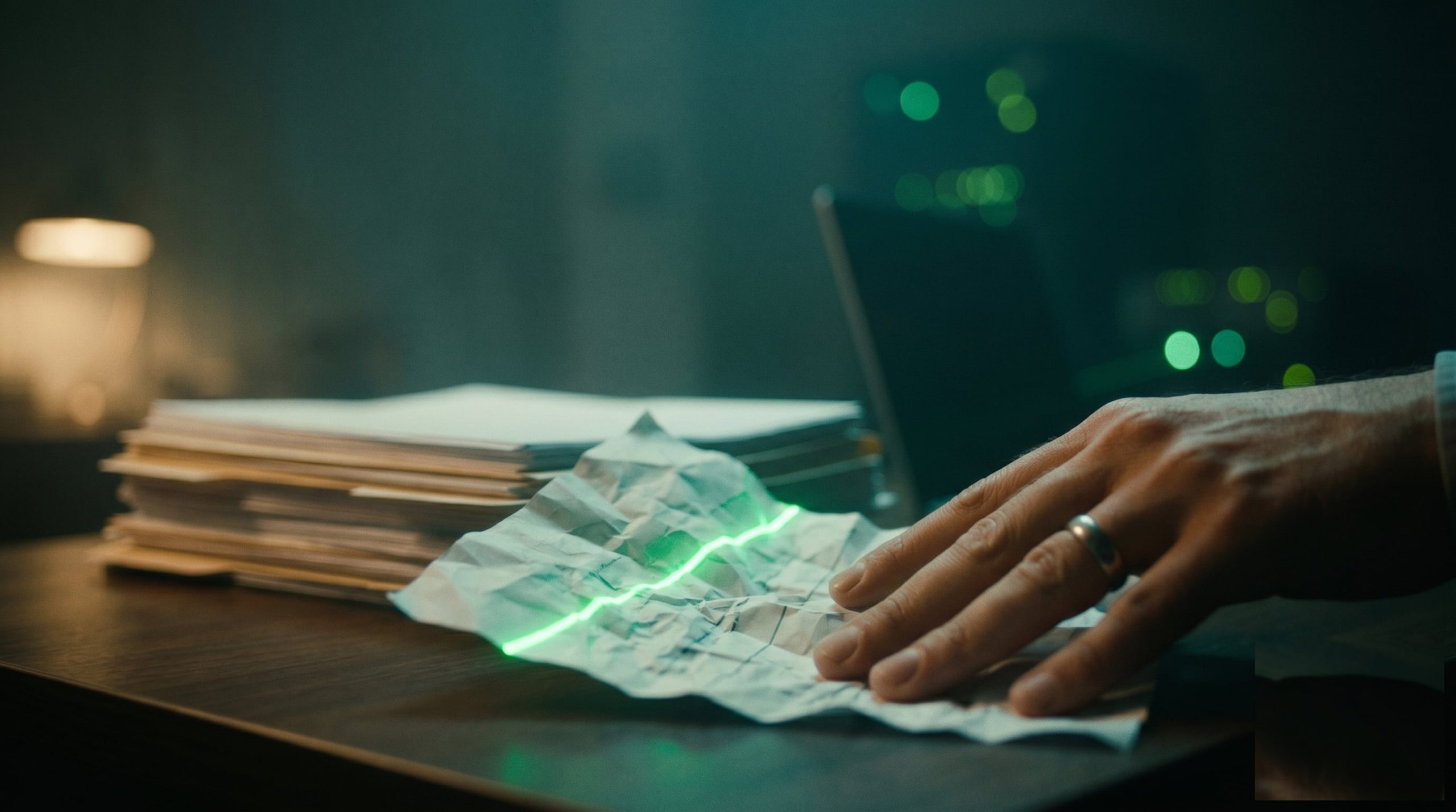 AI tax document intake cinematic visual | Verito