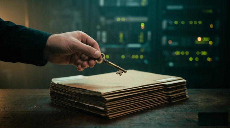 Tax firm data ownership cinematic visual | Verito