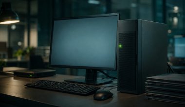 Protected accounting workstation under continuous IT care cinematic visual | Verito