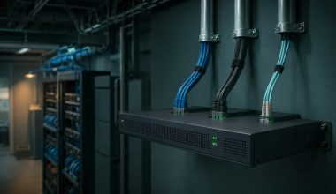 Protected accounting endpoint with secure access cinematic visual | Verito