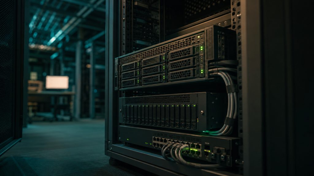 Dedicated server security and backup under one team cinematic visual | Verito