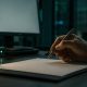 Professional review of AI assisted tax work cinematic visual | Verito