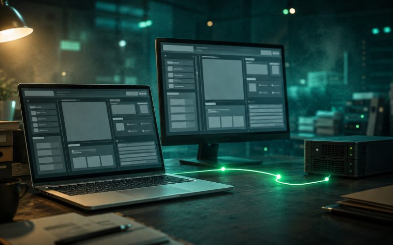 Mac and Windows tax software hosting cinematic visual | Verito