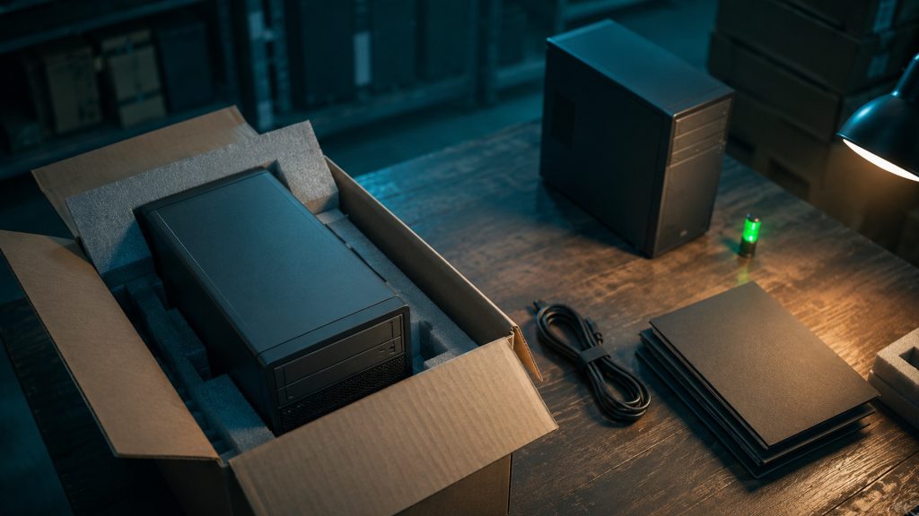Planned accounting hardware refresh before tax season cinematic visual | Verito