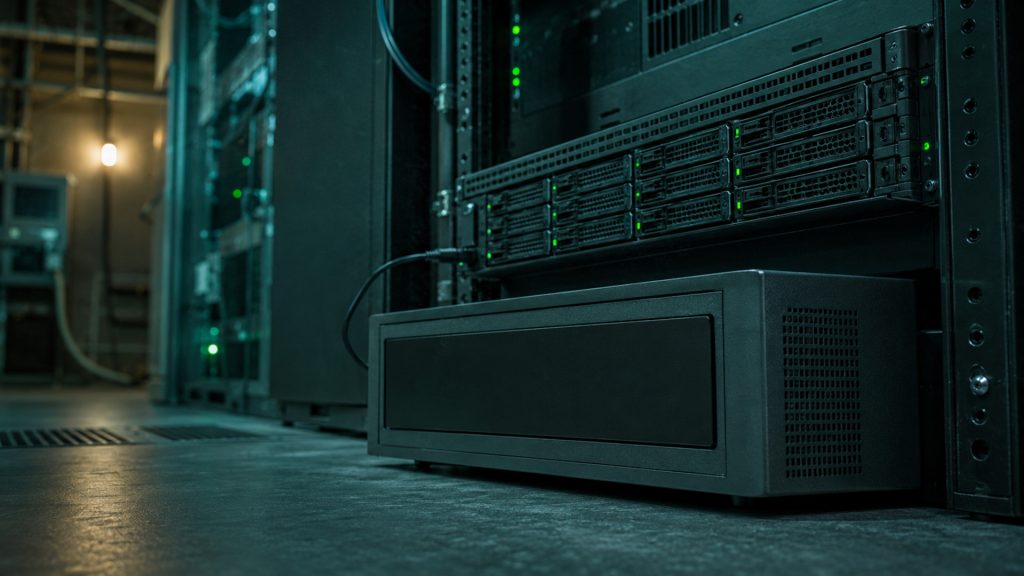 File server and backup recovery scenario cinematic visual | Verito