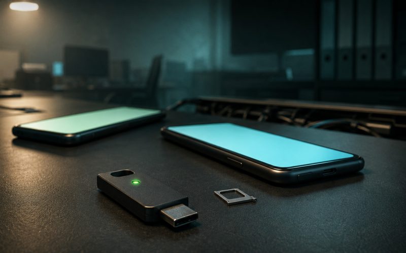 Three levels of multifactor authentication cinematic visual | Verito